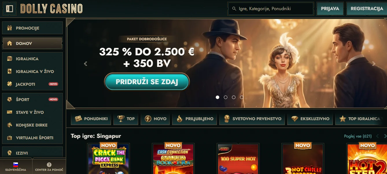 dolly kazino domača stran